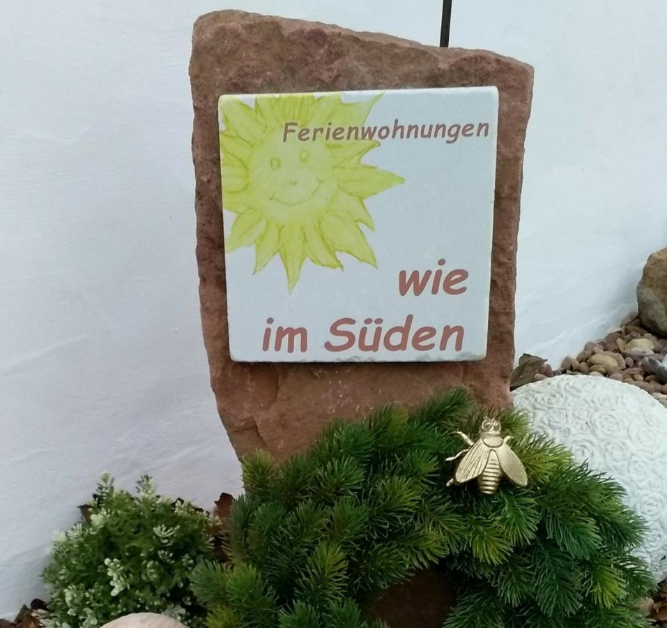Ferienwohnungen wie im Süden Großostheim Exterior foto